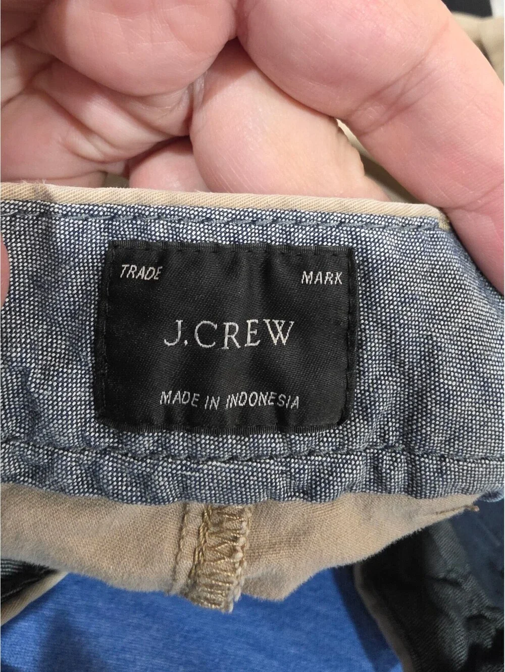 J.Crew men's khaki chino shorts size 30 Preppy Casual flat front tan  school